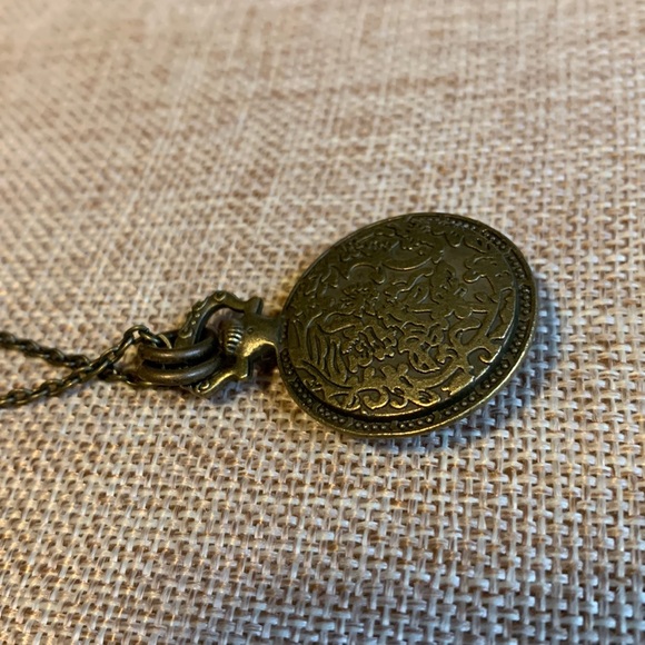 Real Pocket Watch Gears Handmade Necklace - Picture 4 of 7